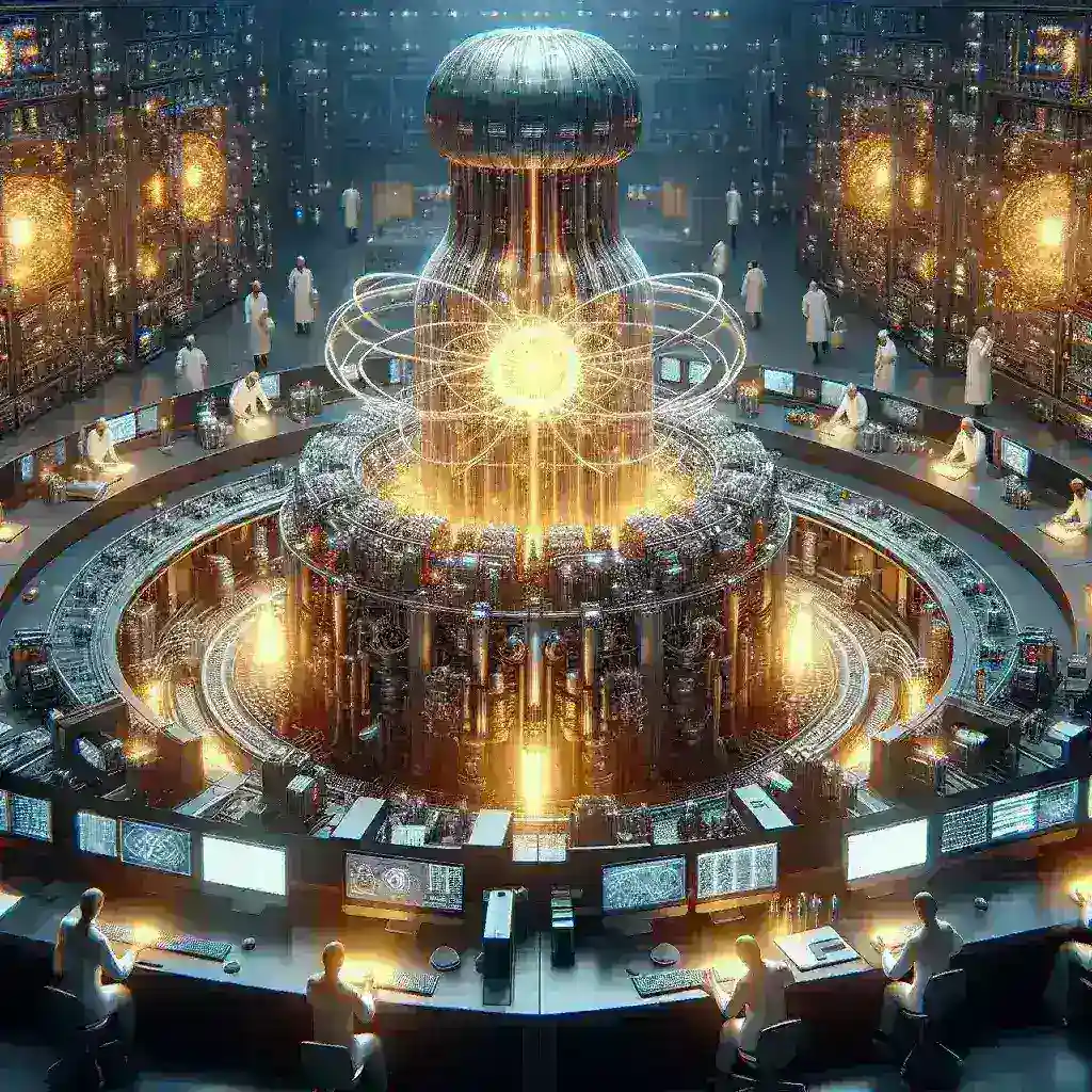 "Researchers at a nuclear fusion startup showcase advanced technology for sustained energy production, highlighting the equipment and experiments involved in harnessing clean energy through fusion."