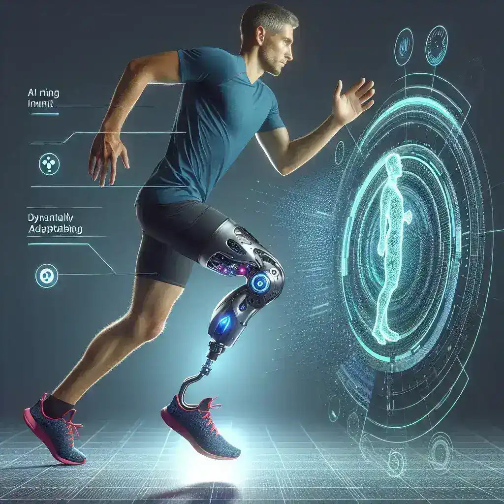 AI Powered Prosthetic Limbs Adapting Gait Dynamically Using Machine Learning