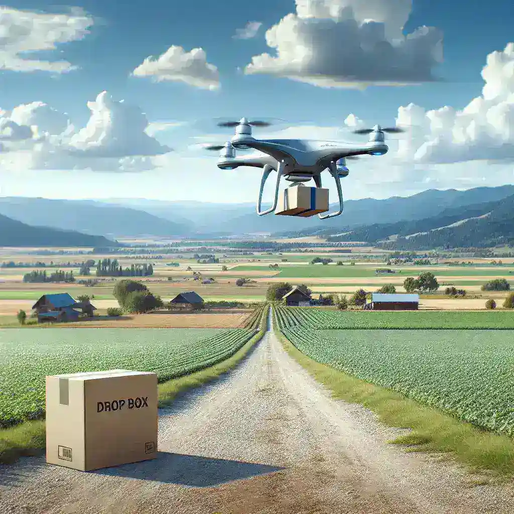 UPS Testing AI-Powered Drone Drop Boxes in U.S. Rural Regions